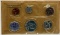 1961 U.S. Mint Coin PROOF Set, Philadelphia, Cent to Half Dollar, Original Packaging