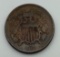 1864 Two-Cent Piece, United States Coin, Civil War Coin