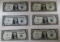 6- 1935 Silver Certificates, 1935A,B,C,D,E,F, Sells times the money