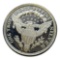 One Troy Ounce Silver Bullion Coin, 999 Fine, Liberty and Eagle Design