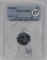 1943-D Lincoln Steel Cent in PCGS MS67 Holder