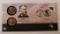 Chester Arthur $1 Coin Cover, 2012, US Mint, Philadelphia & Denver