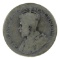 Canadian 25 Cents Coin, King George V, Silver, Circa 1911-1936