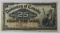 Dominion of Canada 25 Cents Fractional Note, January 2nd, 1900
