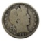 1907-O Barber Half Dollar Coin, 90% Silver