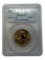 2000-P Sacagawea Dollar Coin in PCGS MS66 Grade holder