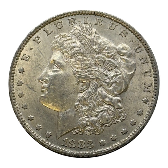 1883-O Morgan Silver Dollar Coin, 90% Silver
