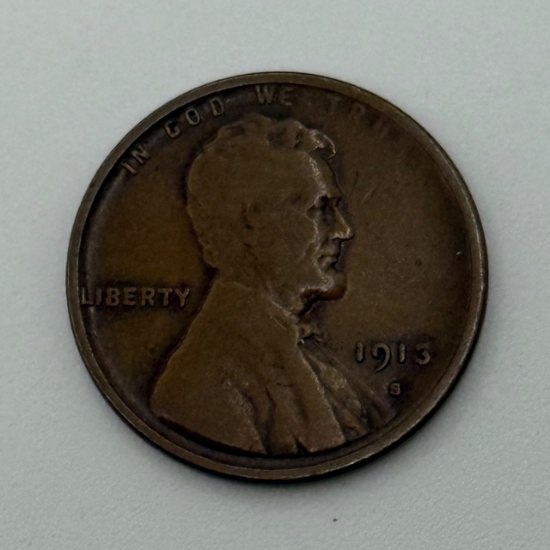 1913-S Lincoln Wheat Cent