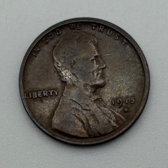 1915-S Lincoln Wheat Cent