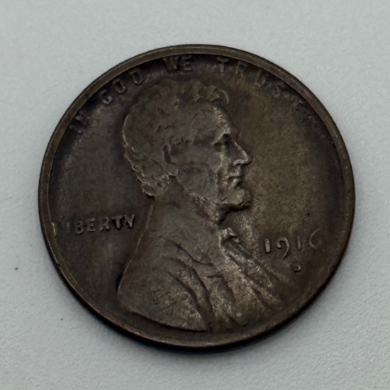 1916-S Lincoln Wheat Cent
