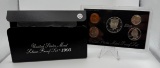 1993 United States Mint Silver Proof Coin Set, INCLUDES 90% SILVER HALF, QUARTER & DIME