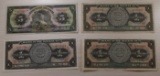 4- Banco de Mexico Banknotes, 5 Pesos and 1 Peso, sells times the money
