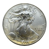 2000 Unites States Silver Eagle Coin, 1 oz .999 Fine Silver