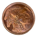 2013 Buffalo Replica Copper Round, 1 AVDP oz, Collectible Coin