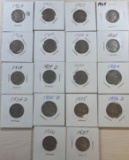 COLLECTION STARTER- Buffalo Nickel Collection, Various Years 1923-1937, Multiple Mint Marks