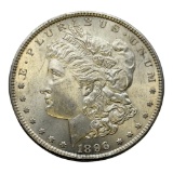 1896 Morgan Silver Dollar Coin, 90% Silver