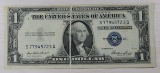 1935 E U.S. Silver Certificate w/ GUTTERFOLD ERROR