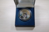 2000 Republic of Liberia Timber Wolf Commemorative Coin