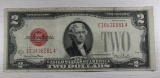 1928G U.S. Red Seal Two-Dollar note