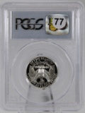 1992-S Washington Quarter Silver in PCGS PR69DCAM holder