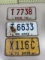 Vintage Ohio License Plates 1969-1971