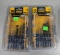 2- DeWalt Black & Gold Drill Bit Set, 10 Pieces, High-Speed Steel, sells times the money