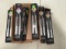 6- Metal Nunchaku with Chain Connector, Dragon Design, Silver Handles, sells times the money