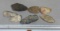 Arrowheads and Artifacts - 7 Knives - all Midwest largest 4