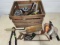 Mixed Lot of Hand Tools and Accessories, 20+ Pieces, Grinding Discs, Staple Gun