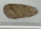 Arrowheads and Artifacts - Flint Celt Midwest 4 1/4