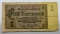 1937 German 1 Rentenmark Banknote, Deutsche Rentenbank