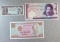 3 pcs- Iran 100 Rials, Vietnam 200 Dong, Hong Kong 1 Cent Banknotes, sells times the money