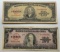 1949 20 Peso & 1950 100 Cuban Pesos, Banco Nacional, sells times the money