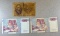 3 pcs- Italian Lira Banknotes, 1000 Lire, and 5 Lire, Banca d'Italia, sells times the money