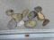 Arrowheads and Artifacts - Paleo Uniface Scrapers 10 in lot from Midwest largest 2 1/4