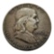 1952-D Franklin Half Dollar, 90% Silver Coin