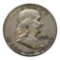 1953-D Franklin Half Dollar, 90% Silver Coin