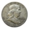 1963-D Franklin Half Dollar, 90% Silver Coin