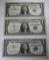 3- 1957 Silver Certificates, 1957, 1957A, 1957B, sells times the money