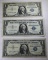 3- 1957 Silver Certificates, 1957, 1957A, 1957B, sells times the money