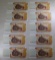 10 2002 Cambodian 50 Riel Banknotes, sells times the money, w/ sequential serial numbers