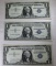 3- 1957 Silver Certificates, 1957, 1957A, 1957B, sells times the money