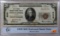 1929 $20 National Bank Note, The American National Bank of Indianapolis in PCS Holder