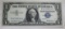 1957 $1 Silver Certificate, Blue Seal