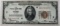 1929 $20 National Bank Note, The Federal Reserve Bank of Chicago Illinois