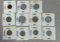 World Coins -India lot of 11 coins range 1925 - 1979