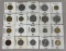 World Coins -France lot of 20 coins range 1949 - 1985