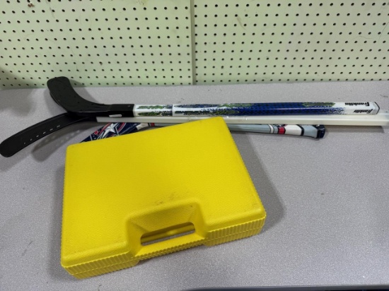 Hockey Sticks K'NEX Building Set, White & Yellow
