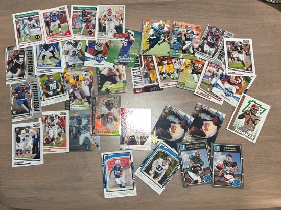 33 NFL Rookie Cards Including Tyler Boyd, Cooper DeJean, 2 Warrick Dunn, And Adonai Mitchell