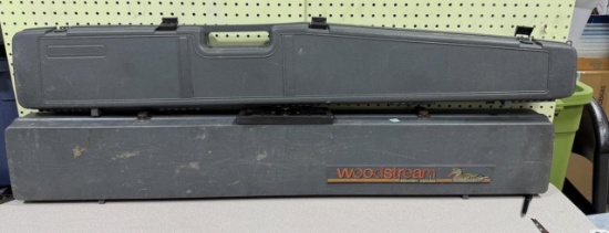 2- Used Hardside cases, no contents